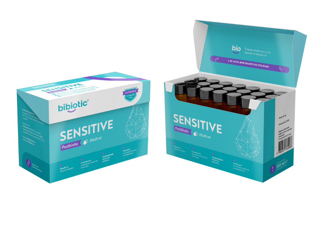 2 buc. Postbiotic Bibiotic® Sensitive